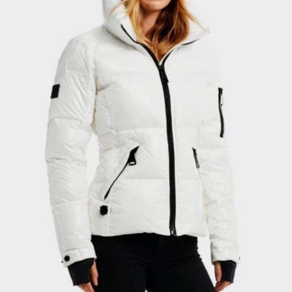 SAM FREESTYLE DOWN PUFFER JACKET 
 White Size Large New With Tags